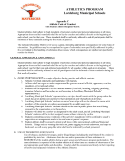 Code of Conduct - Lordsburg Municipal Schools