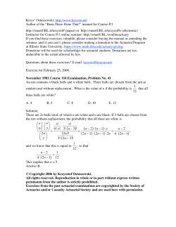 n - Illinois State University Mathematics Department