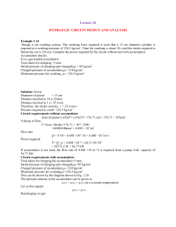(a) Piston diameter of cylinder