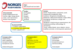 Klubbutviklingsplan Strategiomr&aring;de II Ungdom