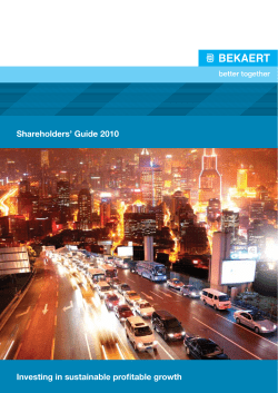 Investing in sustainable profitable growth