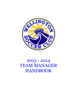 Team Manager - Wellington Wave