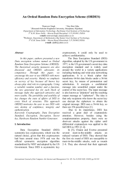 An Ordeal Random Data Encryption Scheme (ORDES)
