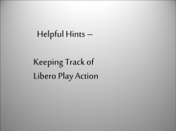 Libero Tracking