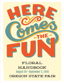 IMPORTANT DATES - Oregon State Fair