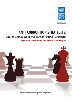 anti-corruption strategies
