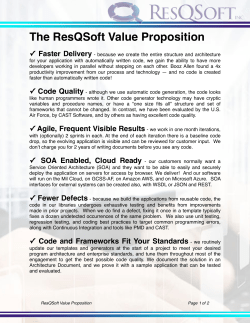 The ResQSoft Value Proposition