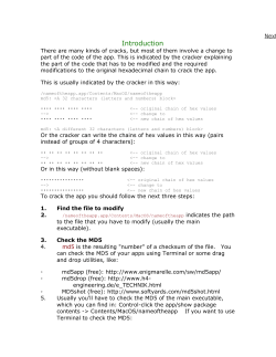 Introduction There are many kinds of cracks, but most of them