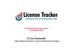 LT-Live Community : Composition Participating Members Active on