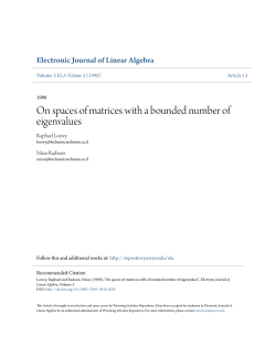 On spaces of matrices with a bounded number of eigenvalues