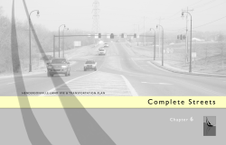 Complete Streets - City of Hendersonville
