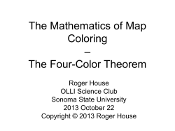 The Four-Color Theorem
