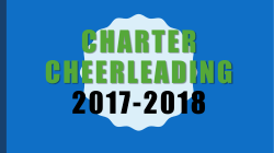 Charter Cheerleading 2016-2017