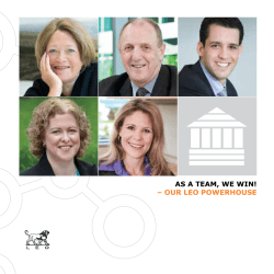 as a team, we win! &ndash; our leo powerhouse