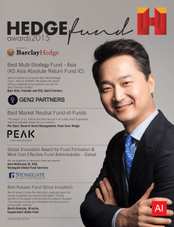 Best Multi-Strategy Fund - Asia (KS Asia Absolute