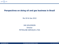 Perspectives on Doing Oil and Gas Business in Brazil