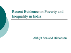 Rural Poverty, Employment and Agricultural Growth: A