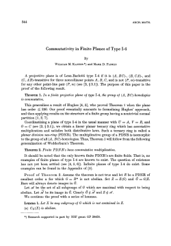 Commutativity in finite planes of type I-4