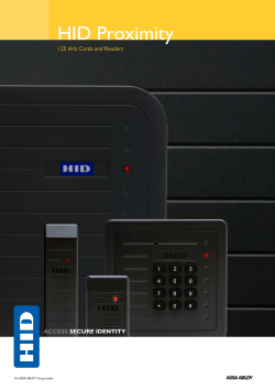 HID Prox Brochure