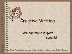 Creative Writing - SimpleK12 Teacher Learning Community