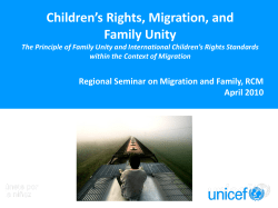 Guaranteeing the Right of Migrant Boys, Girls, and Adolescents to