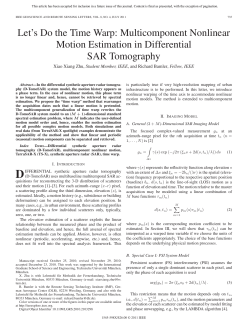 Let`s Do the Time Warp: Multicomponent Nonlinear
