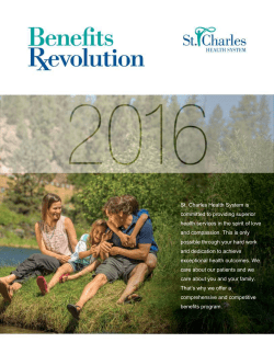 Caregiver PPO Plan - St. Charles Health System