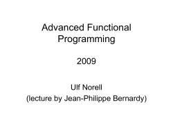 Introduction to Functional Programming Course Summary and Future
