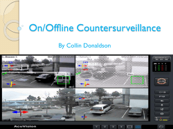 On/Offline Countersurveillence