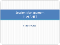 Session Management in ASP.NET