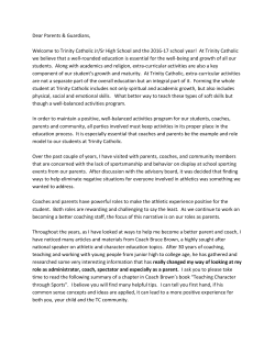 pdf Role of Parents in School Athletics