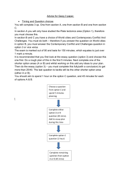 Advice for Geog 3 paper v2 - crypt