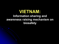 Information sharing and awareness raising mechanism on