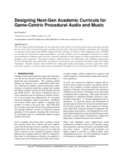 Designing Next-Gen Academic Curricula for Game