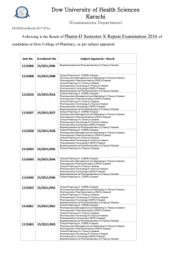 Exam/Result/2005 - Dow University of Health Sciences