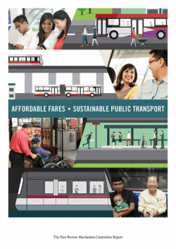 The Fare Review Mechanism Committee Report