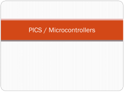 How are microcontroller`s (PIC)