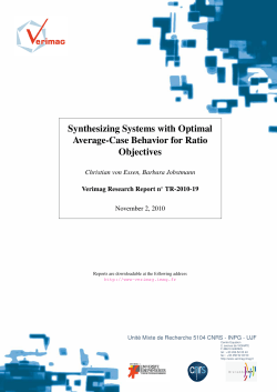 Synthesizing Systems with Optimal Average-Case