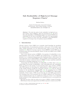 Safe Realizability of High-Level Message Sequence Charts