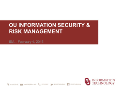 Presentation on IT Security