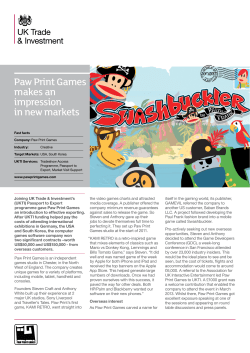 Paw Print Games makes an impression in new markets