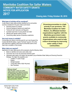 Manitoba Coalition for Safer Waters