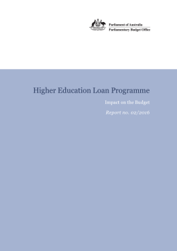 Higher Education Loan Programme