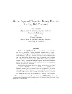 On the Expected Discounted Penalty Function for Levy Risk Processes