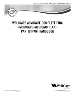 (medicare-medicaid plan) participant handbook