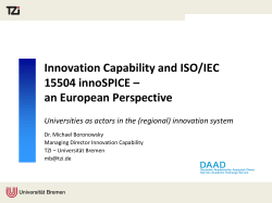 The Role of Universities for Regional Development