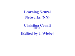 Neural Networks