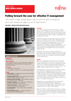 irish courts service