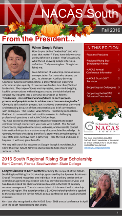 NACAS South