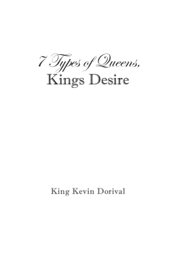7 Types of Queens, Kings Desire